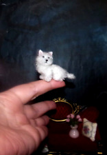 Artisan Westland terrier dog miniature OOAK 1:12 dollhouse realistic handmade picture