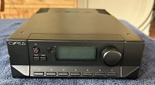 Cyrus FM 7 Stereo Tuner in smooth black, and power lead picture