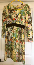 Vintage Dress Leslie Fay 60's 70's Cottagecore Floral Sz XS-Sm  picture