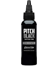 PITCH BLACK Concentrate ETERNAL Tattoo Ink Packing Shading Mixing GreyWash Color picture