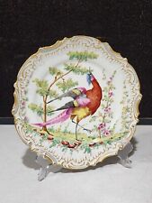 Antique 18TH C. Chelsea Porcelain Hand Painted Exotic Bird 9