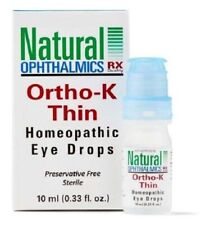 Natural Ophthalmics - Ortho-K Thin - Eye Drops - Bottle of 10 ml - EXP 10/2024 picture