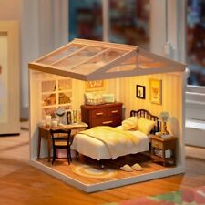 Rolife Super Creator Sweet Dream Bedroom Plastic DIY 1:24 LED Dollhouse XmasGift picture