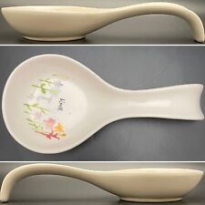 Rae Dunn 2017 Spoon Rest Bloom Artisan Collection Made in China 10
