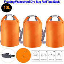 3x 10L Outdoor Dry Bag Backpack Large Durable Laptop Waterproof Dry Storage Sack picture