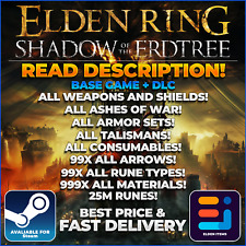 Elden Ring Shadow of The Erdtree ALL DLC Items + Runes LVL 713 - [PC] 🔥 picture