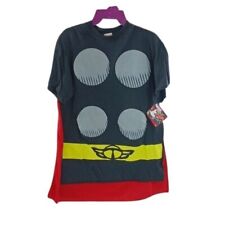 Rubies Marvel Thor Costume Adult Mens Shirt and Cape Halloween Cosplay Size M picture