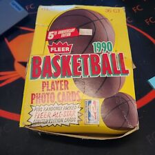 1990-91 Fleer Basketball Card Wax Pack Box 36 Packs Michael Jordan picture