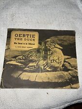 Gertie The Duck Who Dared to be different: Hugh Brady Murphy 1945 WWII Milwaukee picture