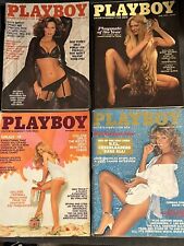 Lot Of 4 Vintage 1978 Playboy Magazines, May/June/Sept/Dec, Rare Large Issues picture