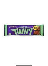 Cadbury Twirl Mint ~ Limited Edition ~ 43g 48 pack ~ twirl Chocolate Bars ~ New picture