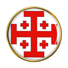 Croix Jérusalem (Sainte Sépulcre) Broche Badge picture