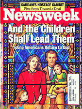 Newsweek Magazine December 17 1990 Baby Boomers Religion Hussein Hostages Freed picture