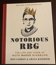 1st US ed, Notorious RBG: The Life and Times of Ruth Bader Ginsburg 2015 picture
