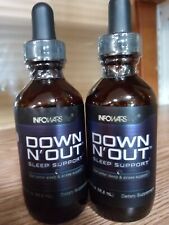 Down N Out 2oz liquid herbs & 4mg melatonin for a little extra sleep (2pk) $89 picture