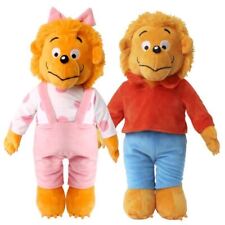 The Berenstain Bears Brother Sister Bear Plush PBS Book Character Doll Set picture
