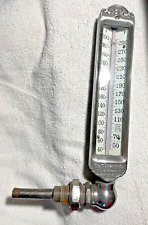 Gauge  Vintage PALMER COMPANY Temperature Gauge  11 in. Deluxe  Steampunk #5264C picture