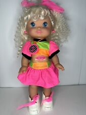 VINTAGE 1992 MATTEL Sally Secrets Doll Crimped Hairstyle picture