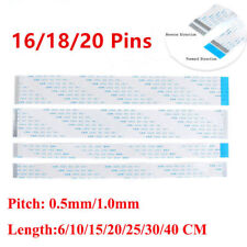 10PCS FPC FFC Ribbon Flexible Flat Cable 16/18/20  Pins Pitch 0.5MM 1.0MM A-Type picture