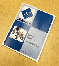 Gravely 816S 8162 8163B 8166 8167 8177 Garden Tractor Service Manual Repair Shop picture