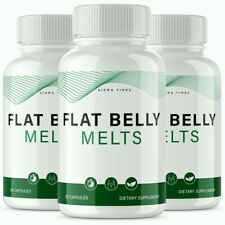 (3 Pack) Flat Belly Melts Supplement- Advanced Formula Support Pills picture