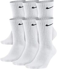 NIKE Dri-Fit Everyday Training 6-Pack Crew Socks Large (8-12) White picture