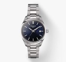 Tissot Quartz PR 100 Blue Dial Round stainless steel Men's Watch T1502101104100 picture