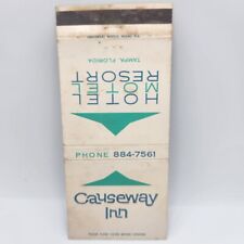 Vintage Matchbook Causeway Inn Hotel Resort Tampa Florida 1950s 60s Collectible picture