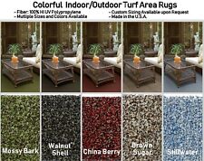 Arbor Indoor-Outdoor Artificial Grass Turf Area Rug Carpet picture