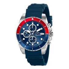 Watch SECTOR Man Woman 450 Chronograph Rubber Blue/Red R3271776010 picture