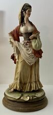 RARE Vtg Capodimonte Figurine ~  BRUNO MERLI ~ Peasant Woman Lg 11