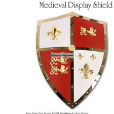 Medieval Royal Crusader Lion Shield Armor w/ handle picture