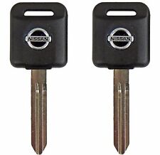 2 Ignition Key Blanks for Nissan Titan and Frontier. Transponder chip key ID 46 picture