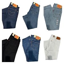 Levis 501 Original Fit Jeans Straight Leg Button Fly 100% Cotton picture