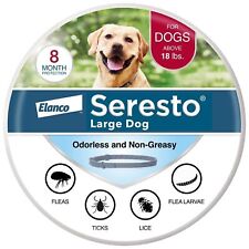 Seresto Flea and Tick Collar 8 Months Protection for Large Dogs - 18lbs！USA New1 picture