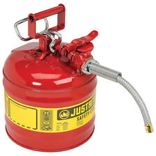 Justrite 7220120 Type II Safety Can 2-Gallon with 5/8