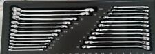 NEW CRAFTSMAN 23pc FULL POLISHED SAE & MM 12pt Combination Wrench set picture