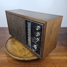 VINTAGE LAFAYETTE 99-3564 AM/FM RADIO SOLID STATE WOOD TABLETOP picture