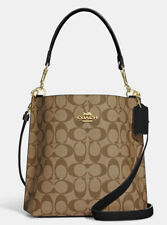 NWT COACH Mollie Bucket Bag 22 In Signature Canvas, CA582 picture