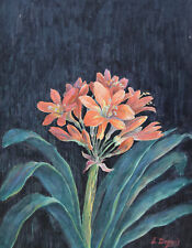 Louis Dupuis (1862-1951) (230) - watercolor - flowers picture