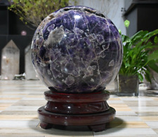 116.6LB Top Natural Dream Amethyst Quartz Sphere Large Crystal Ball Healing picture