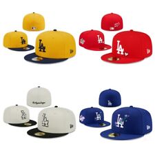 Los Angeles Dodgers LA Fitted Hat 2024 Unisex Baseball Cap Flat Brim Cap picture