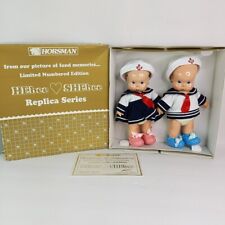 Hebee Shebee Sailor Twins Horsman Replica in box 7158-9 Boy Girl Nautical Dress picture
