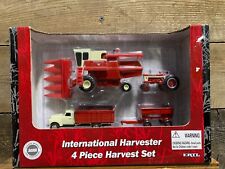 2002 RC ERTL, International Harvester, 4 Piece Harvest Set, 1:64 Diecast, NIB picture