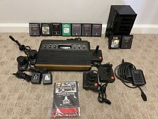 Vintage Atari CX2600 Sixer Console 9 Video Games UNTESTED With many ACCESSORIES picture