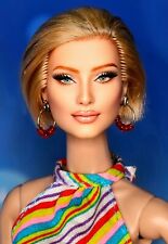 OOAK Repainted Barbie Dr. Who, Doll Nude  picture