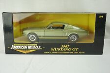 American Muscle Green 1967 Ford Mustang GT ~1:18 NEW picture