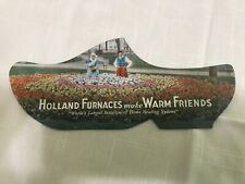 Vintage Advertising HOLLAND FURNACE CO. Holland Michigan TULIP TIME WOODEN SHOE picture