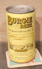 1970s 12 OUNCE BURGIE PULL TAB BEER CAN BURGIE BRWG ( HAMMS ) 2 CITY ST PAUL SF picture
