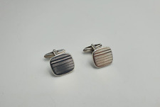 Lovely Pair of Solid Silver Cufflinks picture